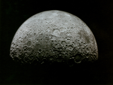 Southern Lunar Hemisphere, Homebound; Photographed by Alfred Worden, Apollo 15, 1971