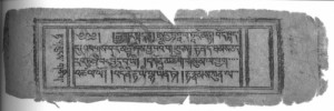 Image 7: A folio of Tibetan text describing a horse protection ritual. 