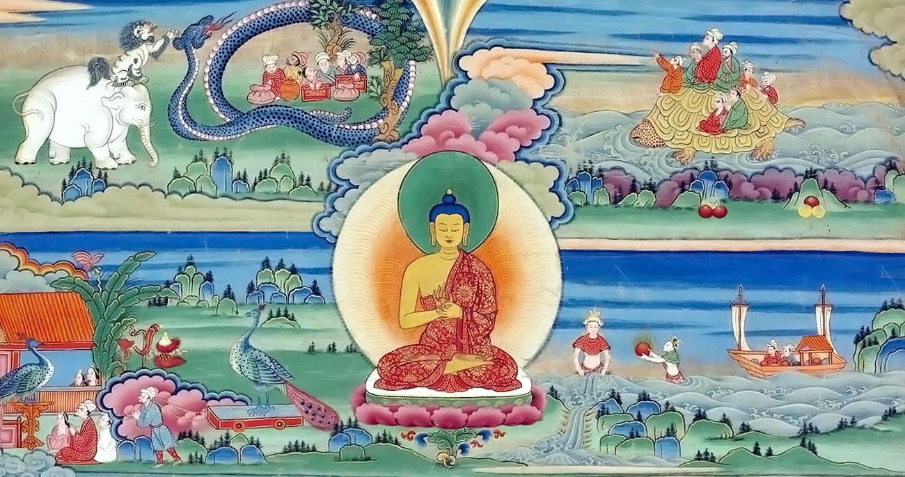 What was the Buddha's world like during his teaching years?