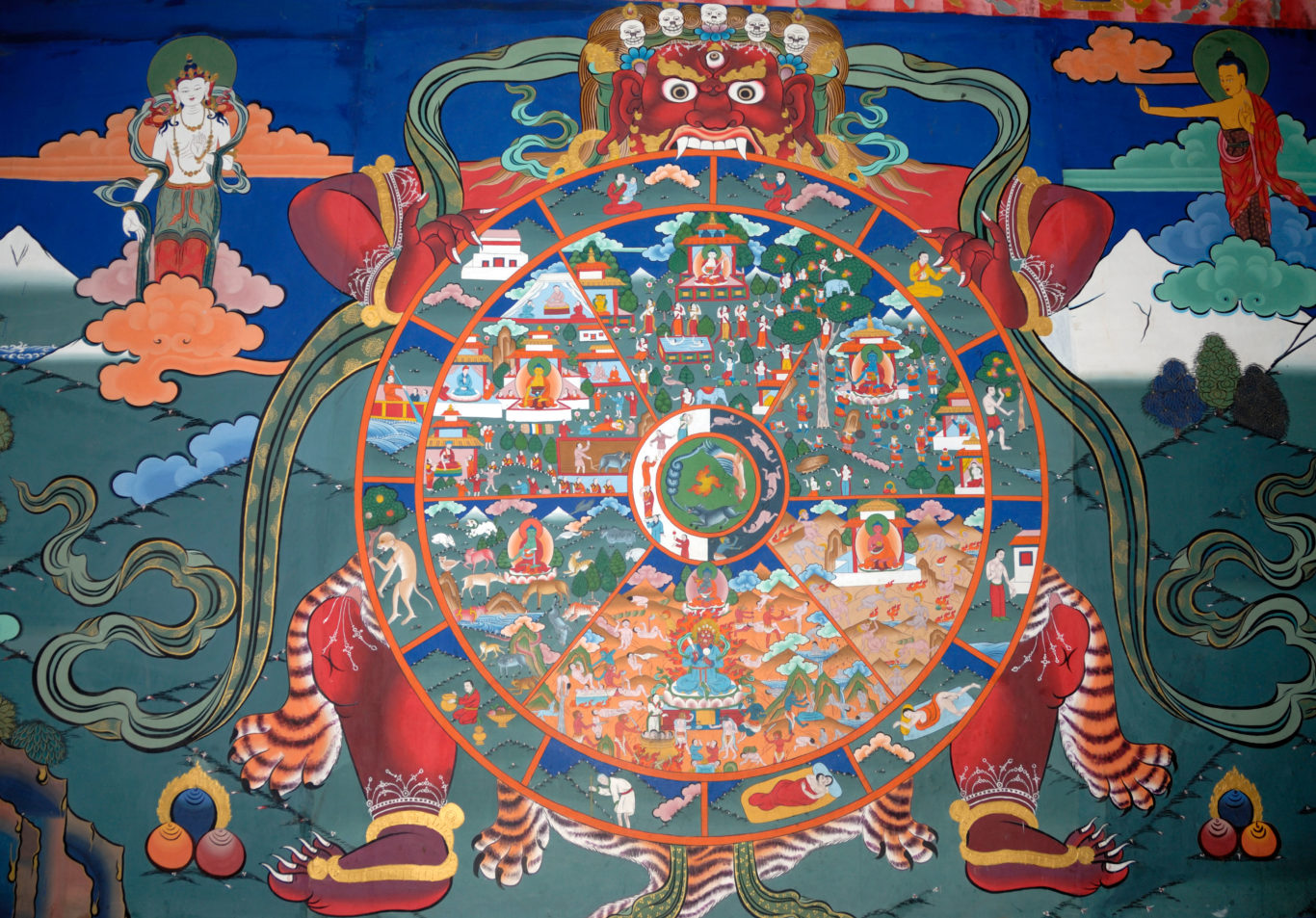 Buddhism Wheel Of Rebirth