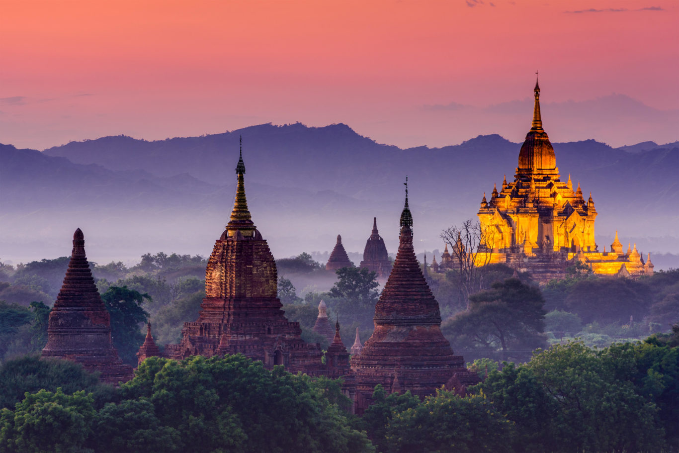 Ancient Buddhist temples in Myanmar Buddhism in Southeast Asia