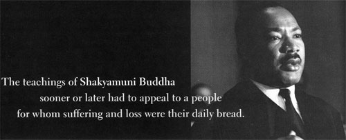 Dr. Martin Luther King, Jr. was inspired by Gandhi and Thich Nhat Hanh. Courtesy Robert Sengstacke.
