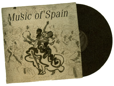 photo of Spanish music record