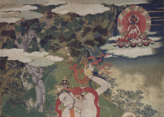 Tibetan art image of Tilopa mahamudra