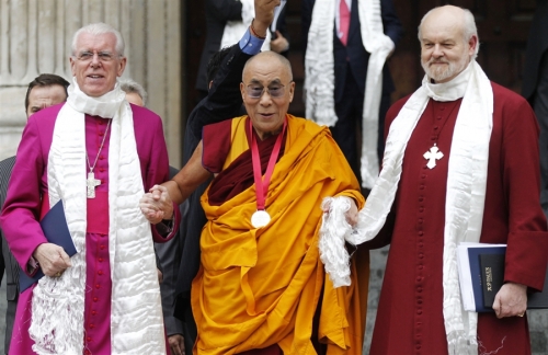 Dalai Lama receives Templeton Prize