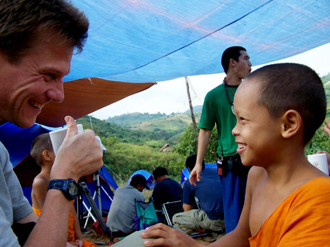 Mark Verkerk, director of Buddha's Lost Children