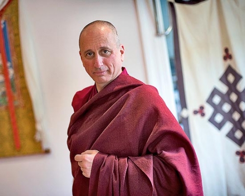 One of Nicholas Vreeland's photos of H.H. the Dalai Lama.