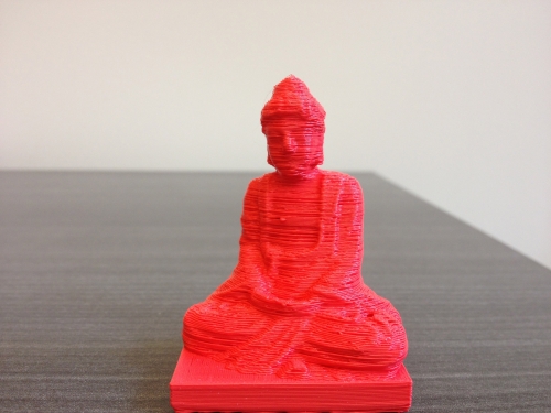 3D Buddha Horizontal