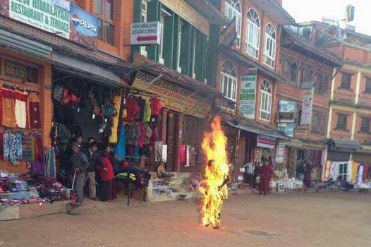 100th Tibetan self immolates