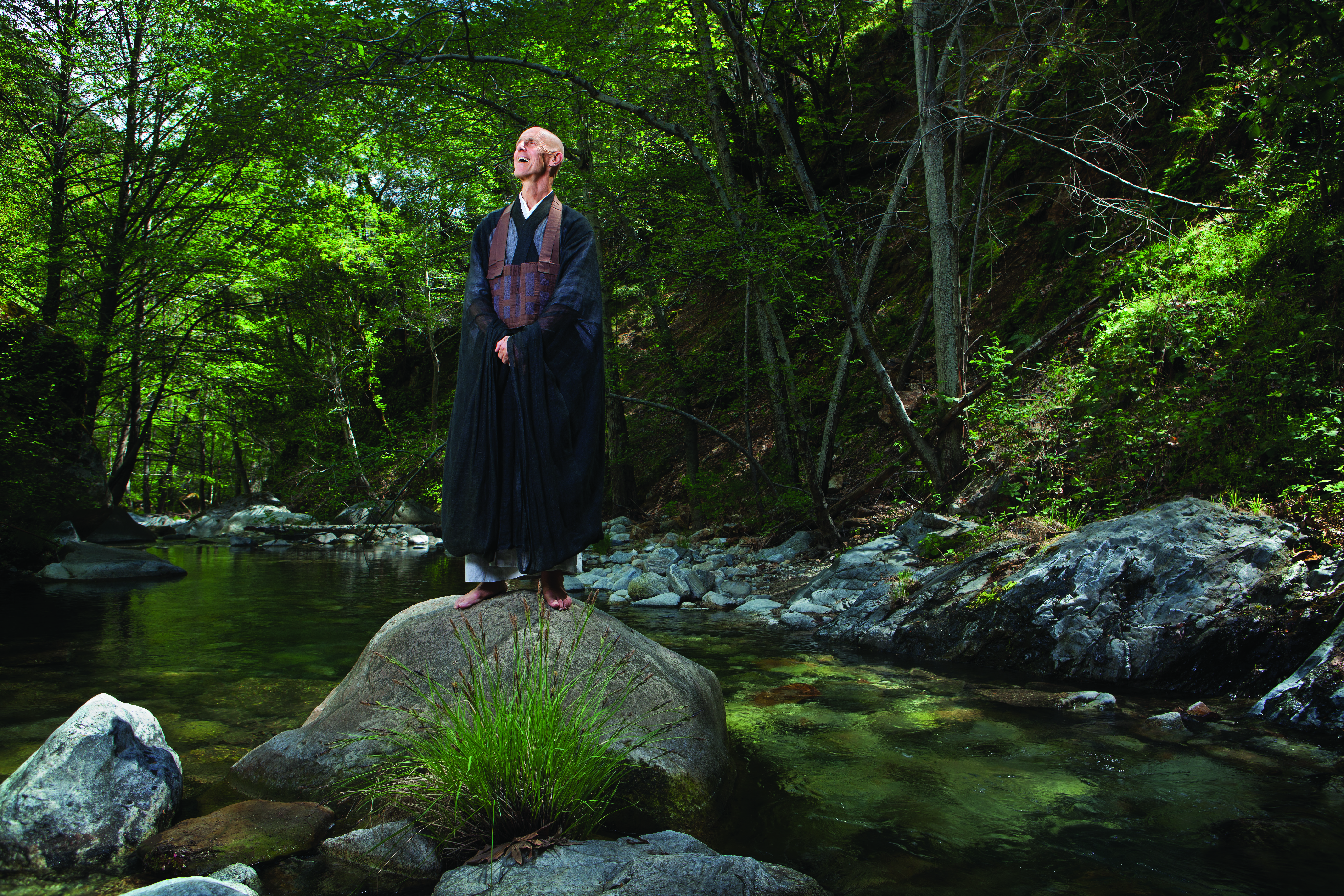 Ryushin Paul Haller at Tassajara Zen Mountain Center in Carmel Valley, CA.