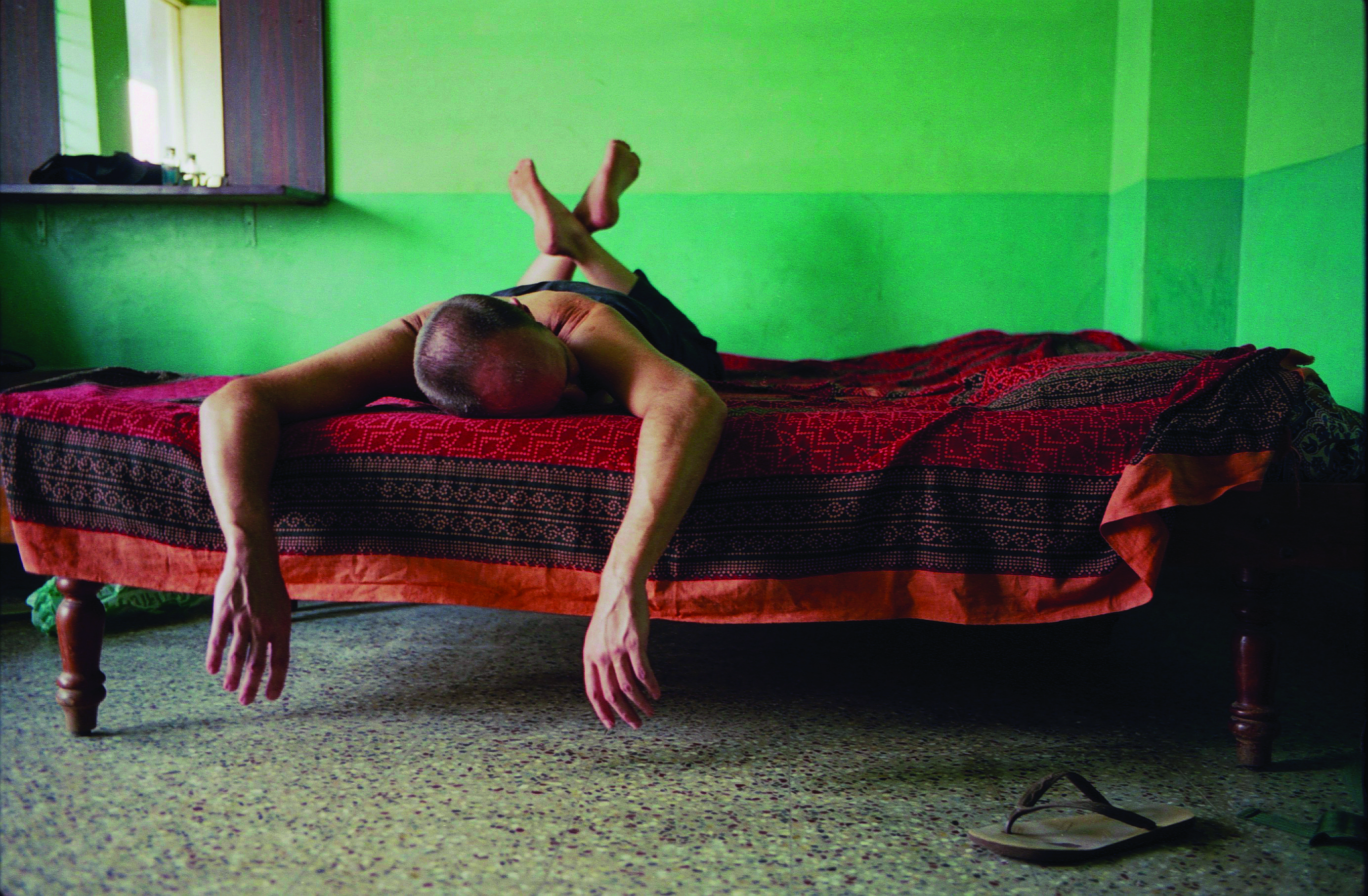 Craig from New York in Mysore, from the series Travelers.