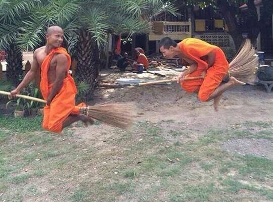 Monks play Harry Potter