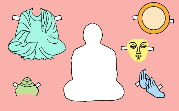 Ethics and Buddhism Illustration by James Thacher