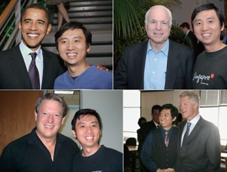 All the President's Meng: Chade-Meng Tan with Barack Obama, John McCain, Al Gore, and Bill Clinton