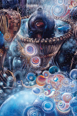 Artwork by John Miles, courtesy of Robert Beer
