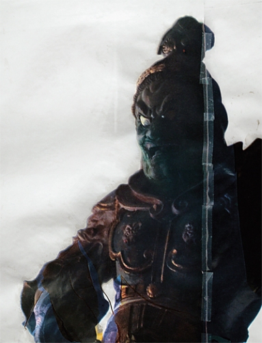 four-color carbon prints on Zerkall paper, scotch tape and magnets, 2005-2006 © 2010 Doug and Mike Starn / Artists Rights Society (ARS), New York