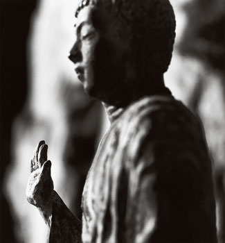 Hand of Buddha, Michael Kenna, Yakuri Temple, Shikoku, Japan, 2002