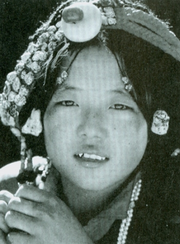 A girl from Amdo, Tibet