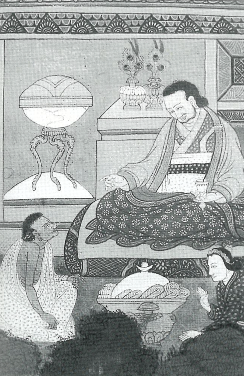 Here, Marpa says, "Now I will give you the essential teachings that are dear to my heart." 