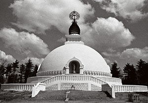 The New England Peace Pagoda in Leverett, Massachusetts  Photo © Fred LeBlanc