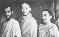 Gendun Chopel (center) in India