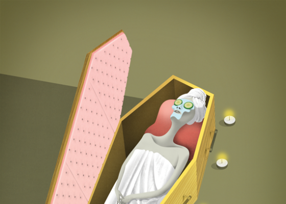 Self-Care for Future Corpses illustration