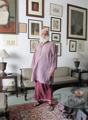 Jindal at his home in New Delhi, photograph by Noa Jones