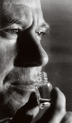  To protect his nose, fragrance designer Joel Leonard avoids nose-blowing, steam baths, and hard liquor. 