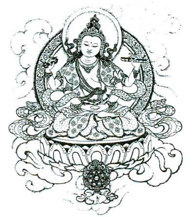 Turn Chenmo, the Great Mother Prajnaparamita.