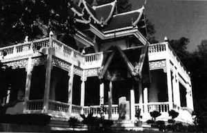  The Library at Wat Ram Poeng, Chiang Mai, 1992. Courtesy Richard Temple.