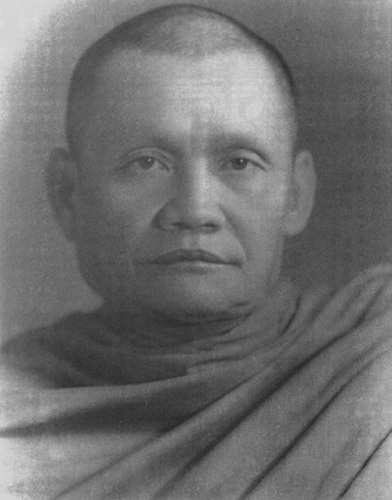 Ajahn Chah, the Thai monk who inspired the Chithurst Forest Monastery in West Sussex, England. Courtesy of the Amaravati Buddhist Center, England.