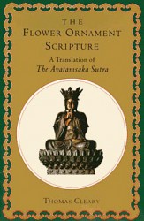 book cover for Flower Ornament Scripture avatamsaka sutra
