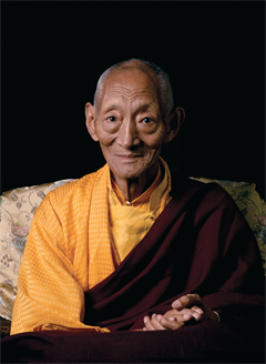 Kalu Rinpoche, 1988. © Don Farber, buddhistphotos.com
