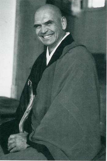 Alfred Jitsudo Acheta: The prodigal son returns home—in robes. Courtesy of Hidden Mountain Zen Center.