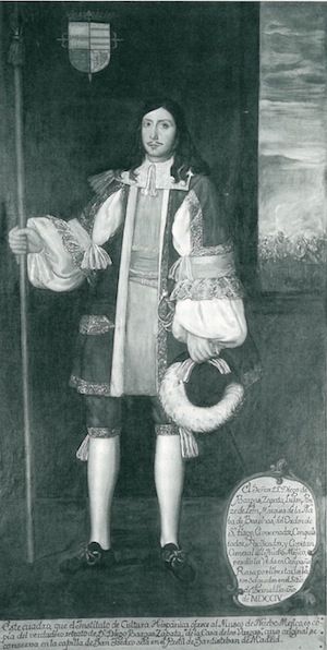  Don Jose de Vargas Zapata y Lujan Ponce de Leon y Canteras (1634-1704): According to family legend, Jitsudo's most famous ancestor. Courtesy of Palace of the Governors, Museum of New Mexico.