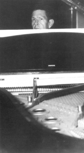 John Cage in Japan, 1962. Photo courtesy of The John Cage Trust.