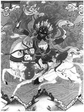 Image 3: Palden Lhamo, protective Tibetan deity. Courtesy Dharmachari Maitreya.