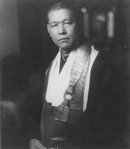 Zen teacher Sokei-an Sasaki (June 1935), who married Ruth Fuller Everett.