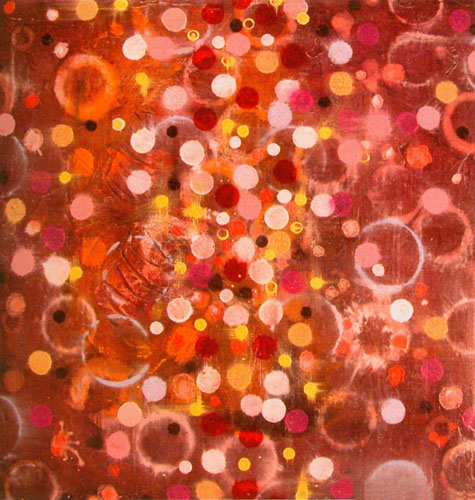 No. 10, 2001-02, oil and beeswax on panel, 11 x 11 inches. © James Kerr, Courtesy Alexandre Gallery, New York.