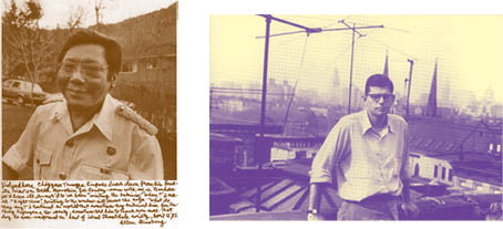 All images from Tricycle’s archives. Photograph by: Allen Ginsberg; William S. Burroughs, courtesy Mark Watts