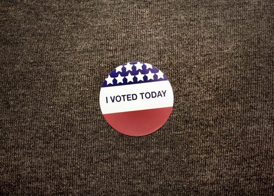 Election Day "I Voted" sticker