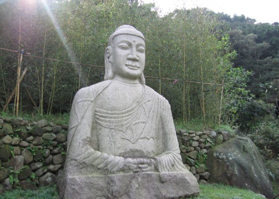 Buddha at Dharma Drum Mountain, founded by Sheng Yen