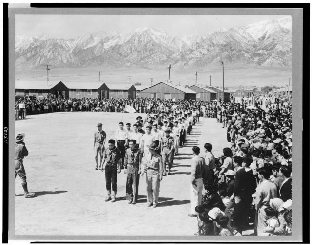 Photo from Japanese American internment camp