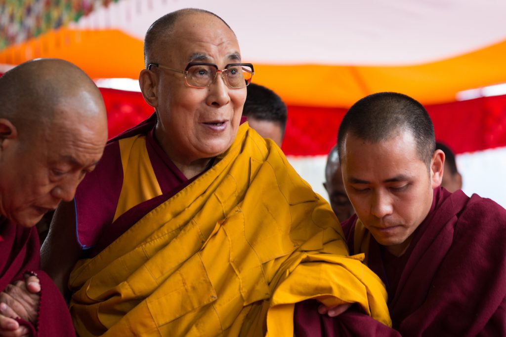 Photos: The Dalai Lama Visits Thupsung Dhargyeling Monastery in India