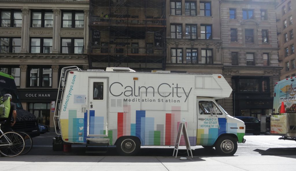 New York City’s First Mobile Meditation Studio Brings Mindfulness to Manhattan (in a Retrofitted RV)