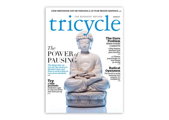 tricycle's winter 2017 cover
