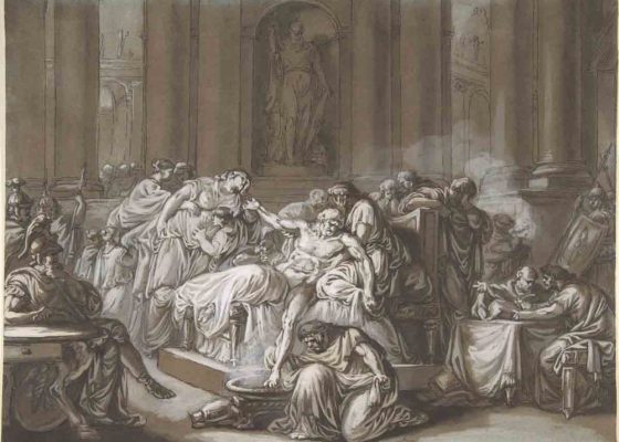 "The Death of Seneca" buddhism stoicism