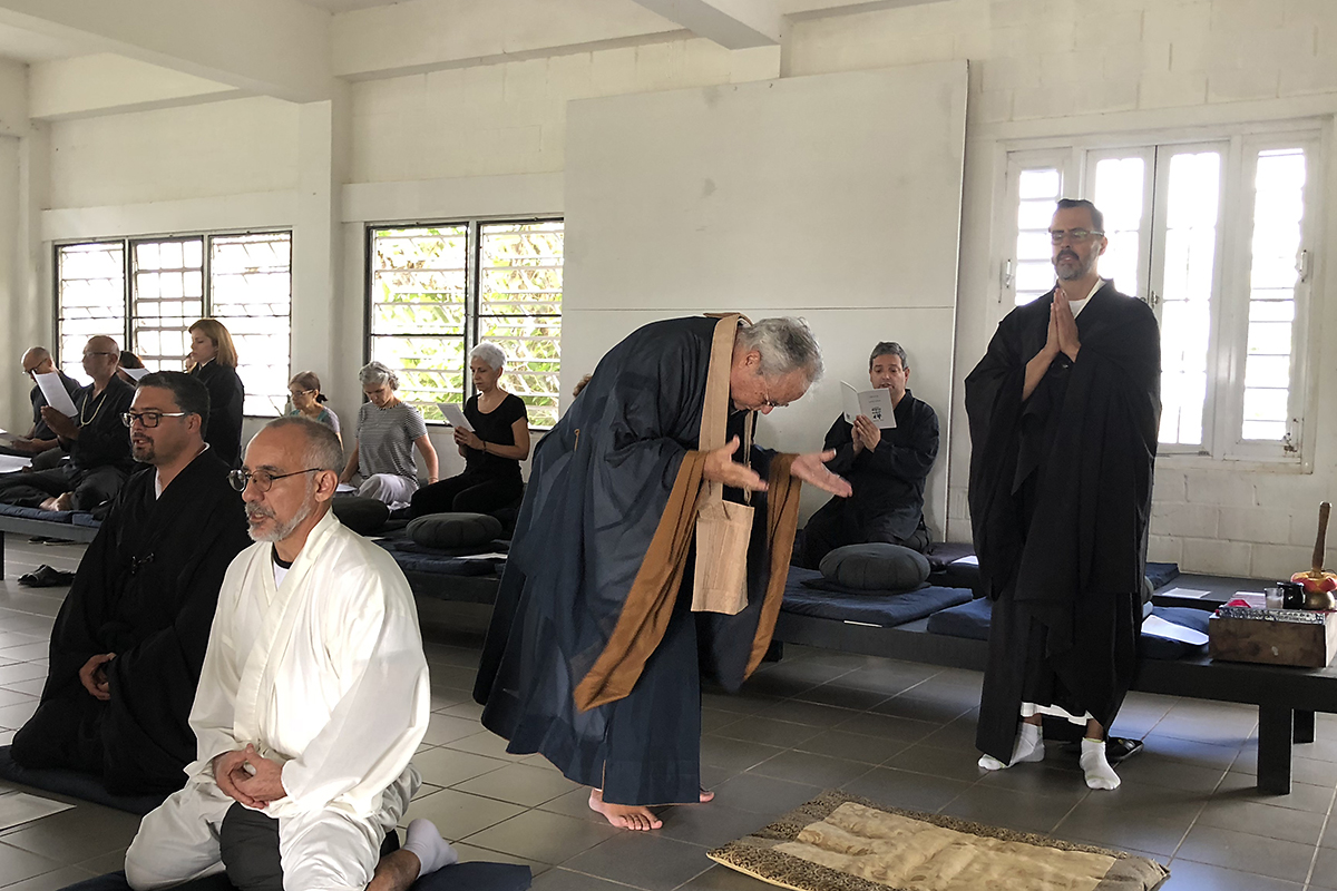 ordination at Centro Zen de Puerto Rico