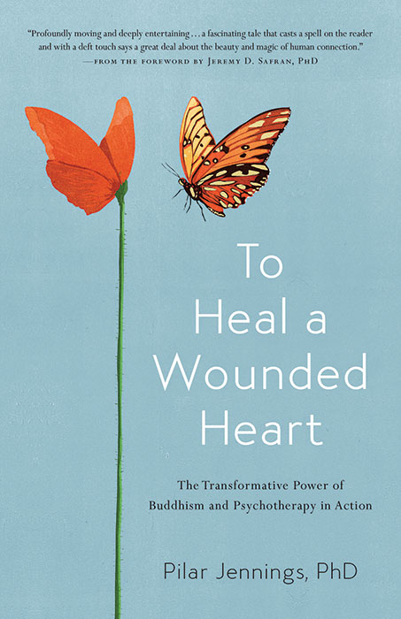 to heal a wounded heart book cover, buddhist books