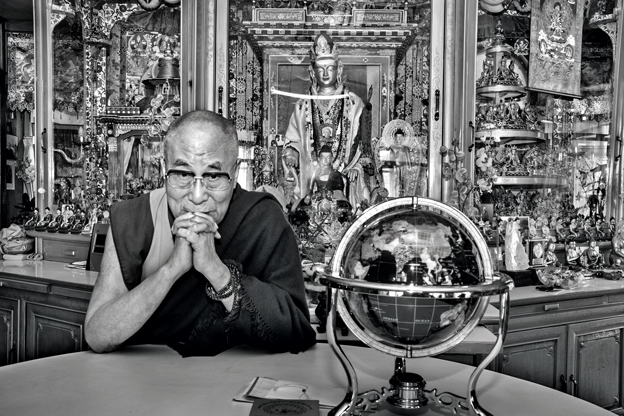 Dalai Lama's shrine room